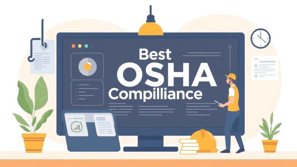 Educational graphic covering the essentials of best OSHA Compliance Software