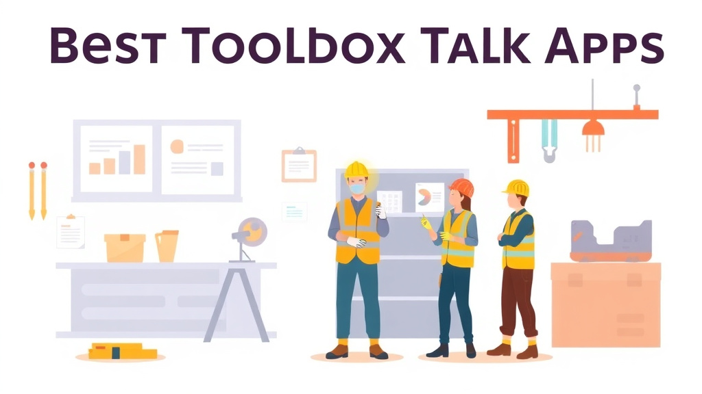 Detailed visual representation of best Toolbox Talk Apps