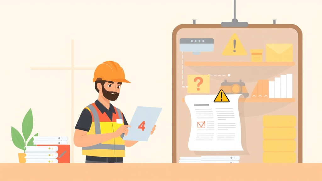 Visual overview of digital VS Paper Safety Management with key concepts highlighted