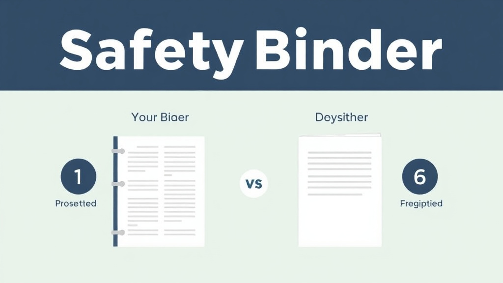 Implementation roadmap for safetyBinder VS Paper Binder with actionable steps