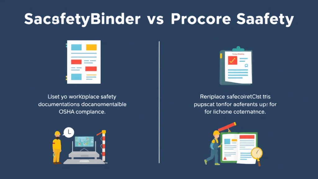 Implementation roadmap for safetyBinder VS Procore Safety with actionable steps