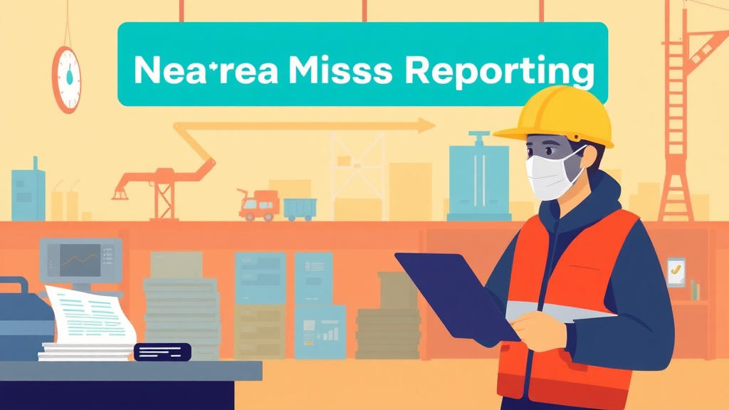 Illustration breaking down the fundamentals of anonymous Near Miss Reporting