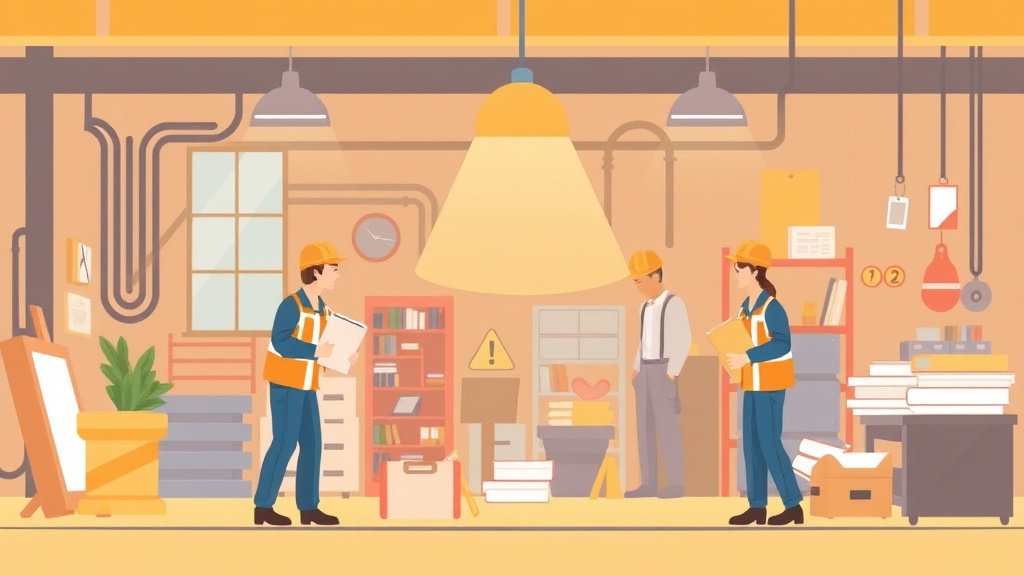 A professional illustration depicting building a Near Miss Culture