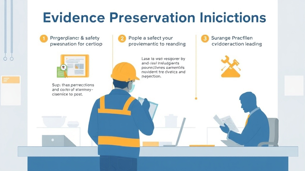 Hands-on guide visualization for evidence Preservation Incidents