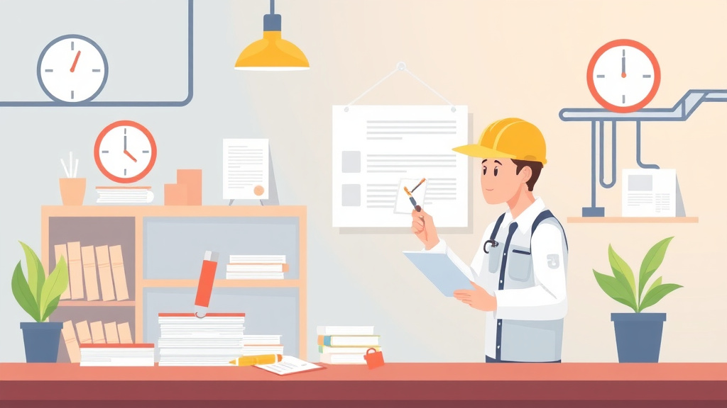 A professional illustration depicting incident Documentation Best Practices