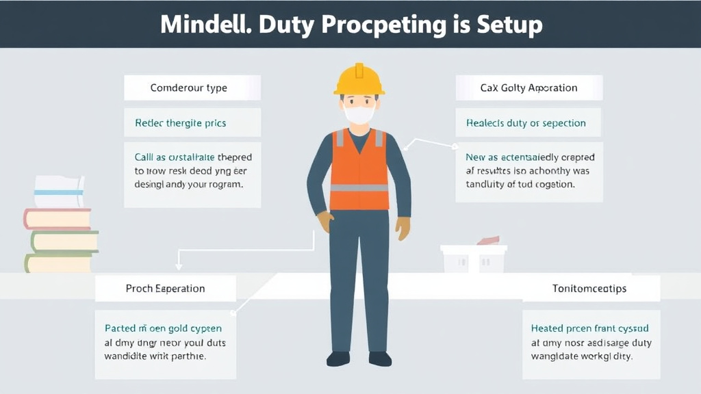 Practical workflow diagram for modified Duty Program Setup