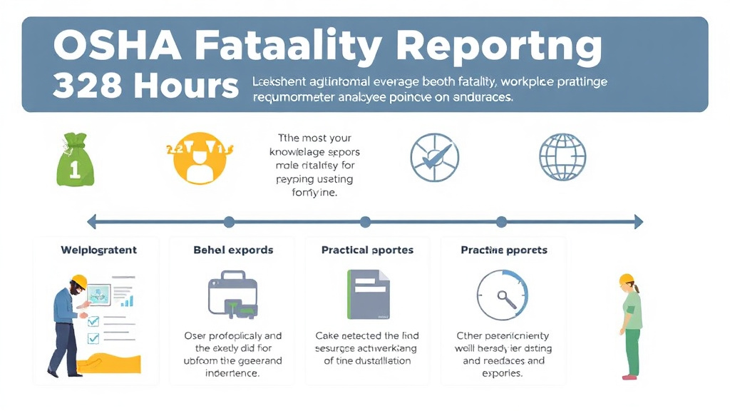 Step-by-step visual guide for implementing OSHA Fatality Reporting 8 Hours