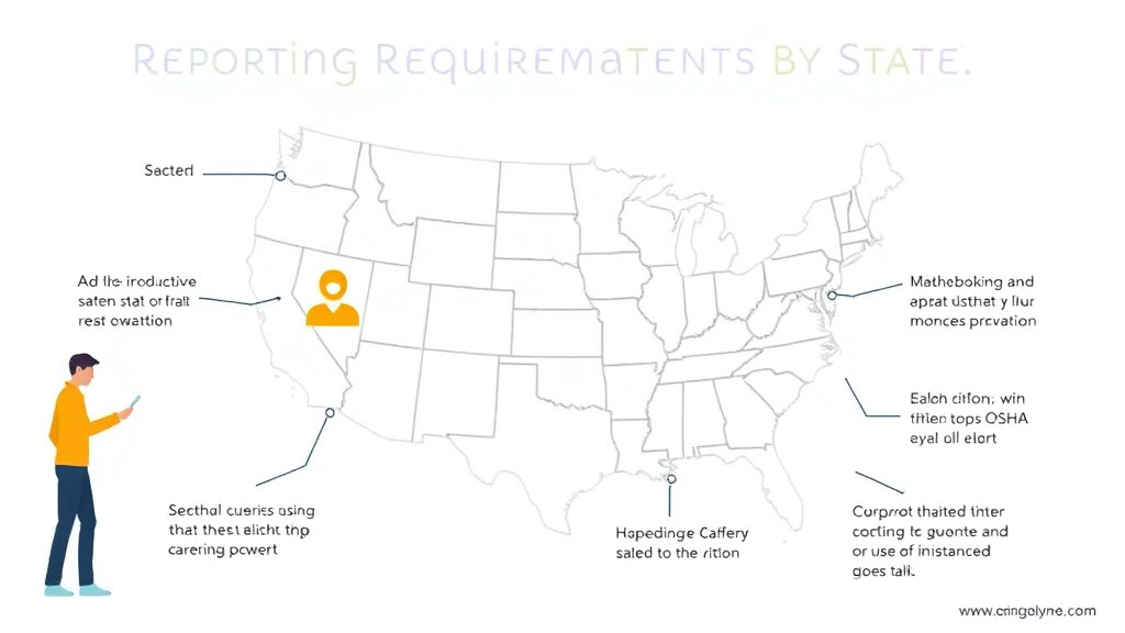 Practical workflow diagram for reporting Requirements by State