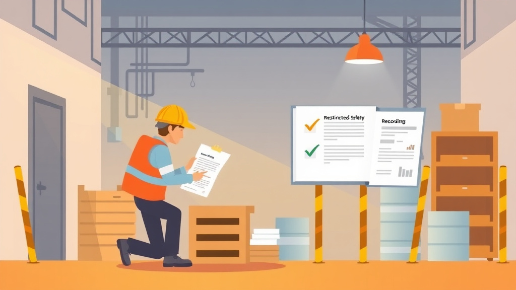 Conceptual diagram showing how restricted Work Activity Recording works in practice