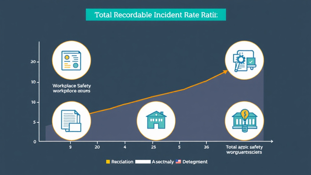 Real-world application diagram for total Recordable Incident Rate