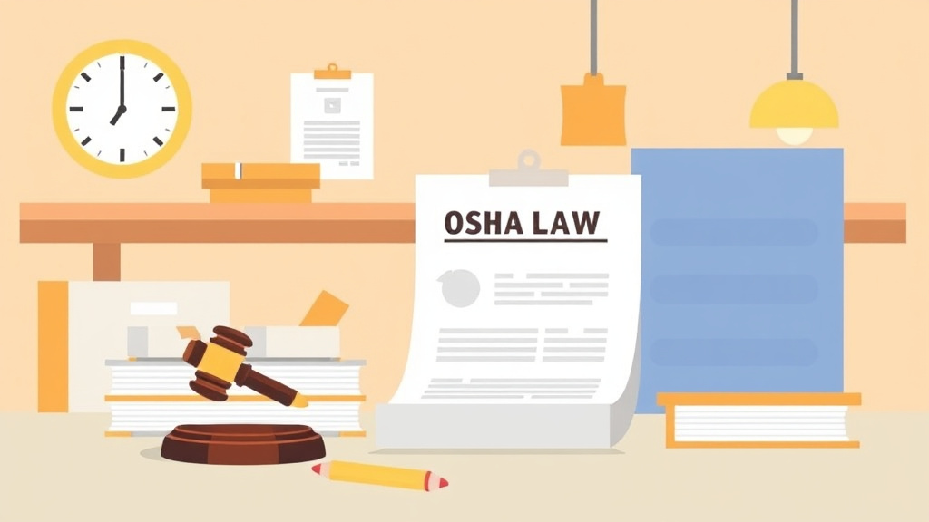 Illustration breaking down the fundamentals of case Law OSHA Citations