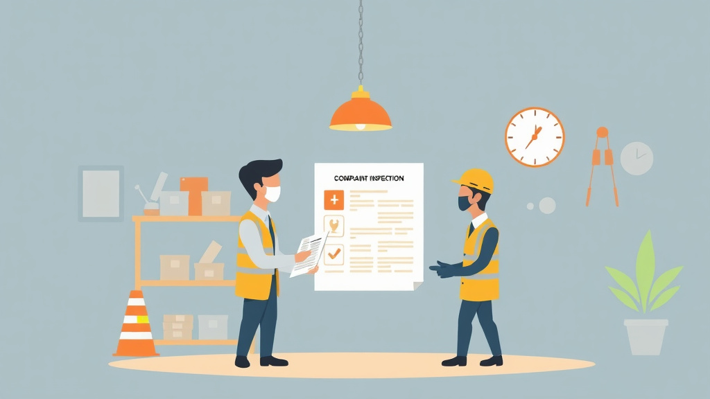 Clear illustration of complaint Inspection Process with supporting details