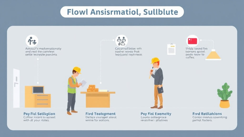 Practical checklist visual for expedited Informal Settlement