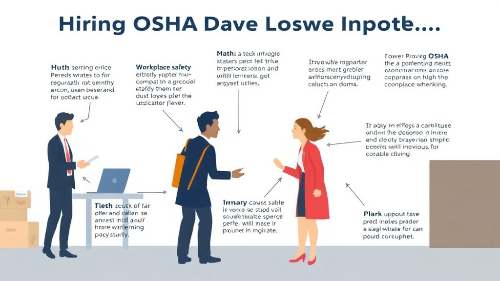 Practical workflow diagram for hiring OSHA Defense Attorney