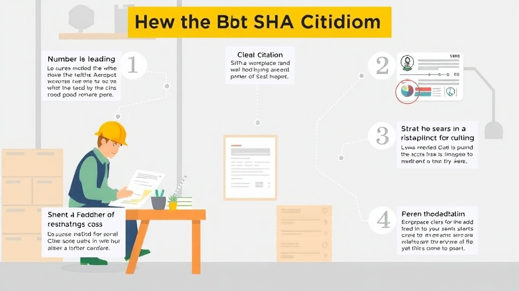 Step-by-step visual guide for implementing contest OSHA Citation