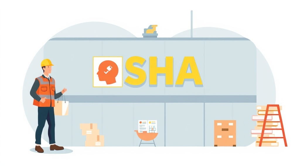 Clear illustration of OSHA Walkaround Inspection Tips with supporting details