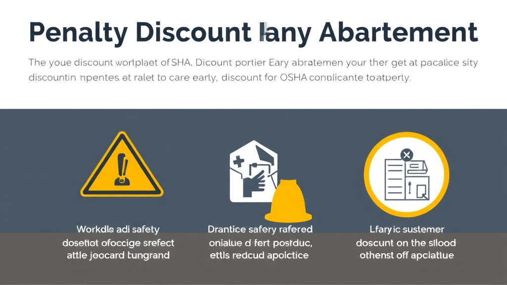 Implementation roadmap for penalty Discount Early Abatement with actionable steps