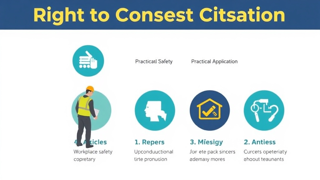 Process flow illustration for putting right to Contest Citations into action