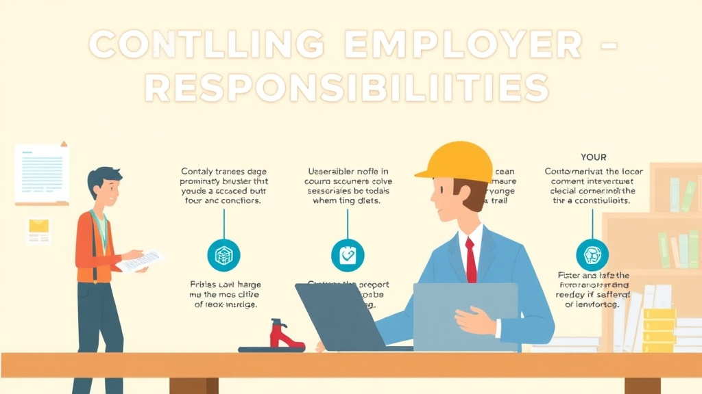 Step-by-step visual guide for implementing controlling Employer Responsibilities
