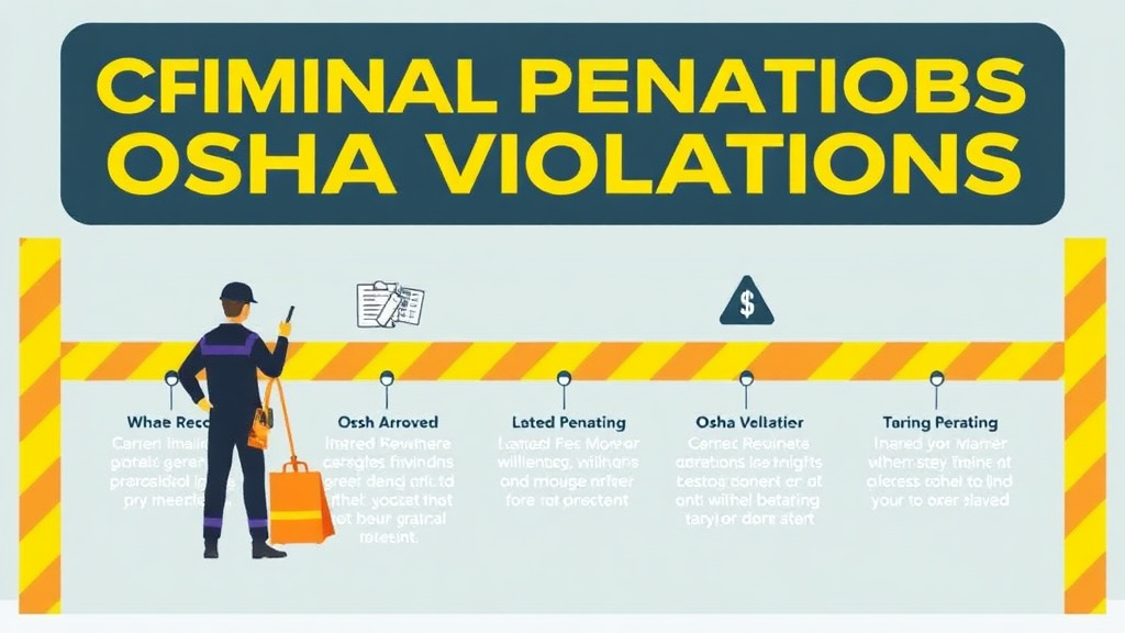 Hands-on guide visualization for criminal Penalties OSHA Violations