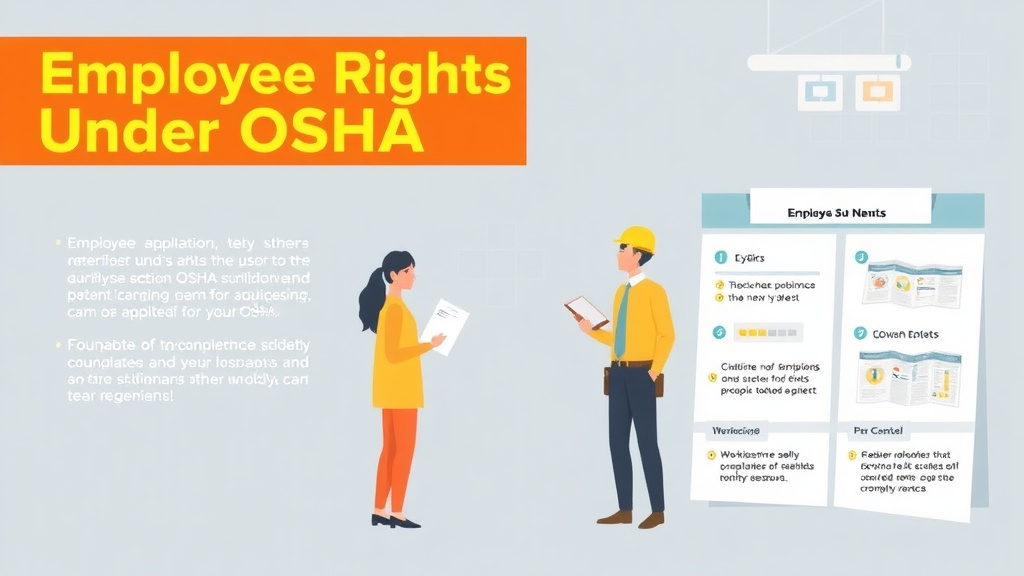 Step-by-step visual guide for implementing employee Rights Under OSHA