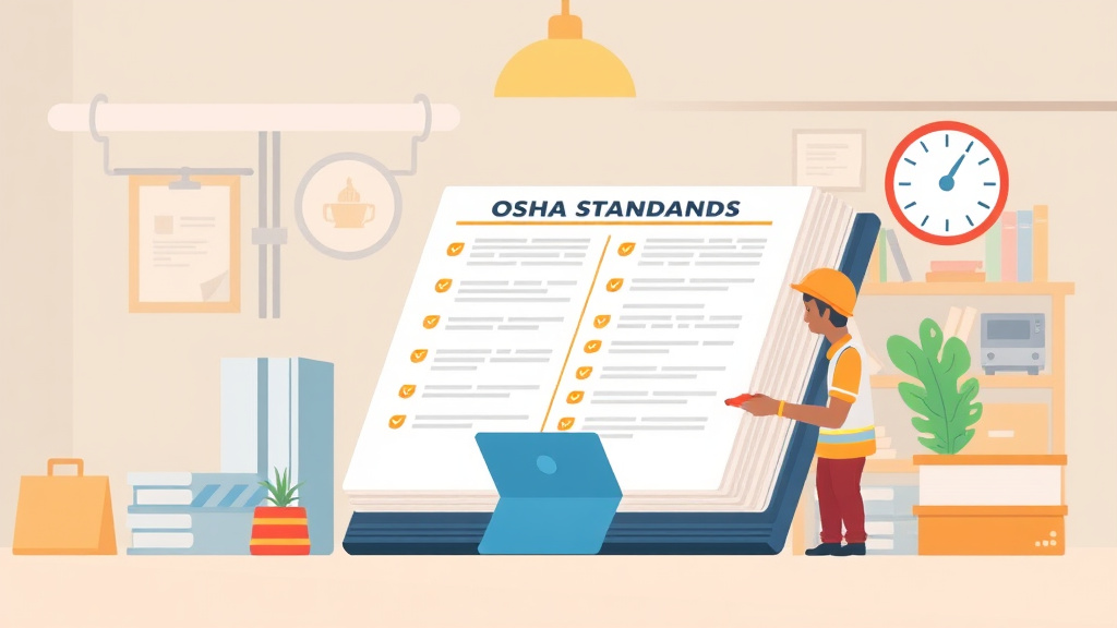 Clear illustration of read OSHA Standards with supporting details
