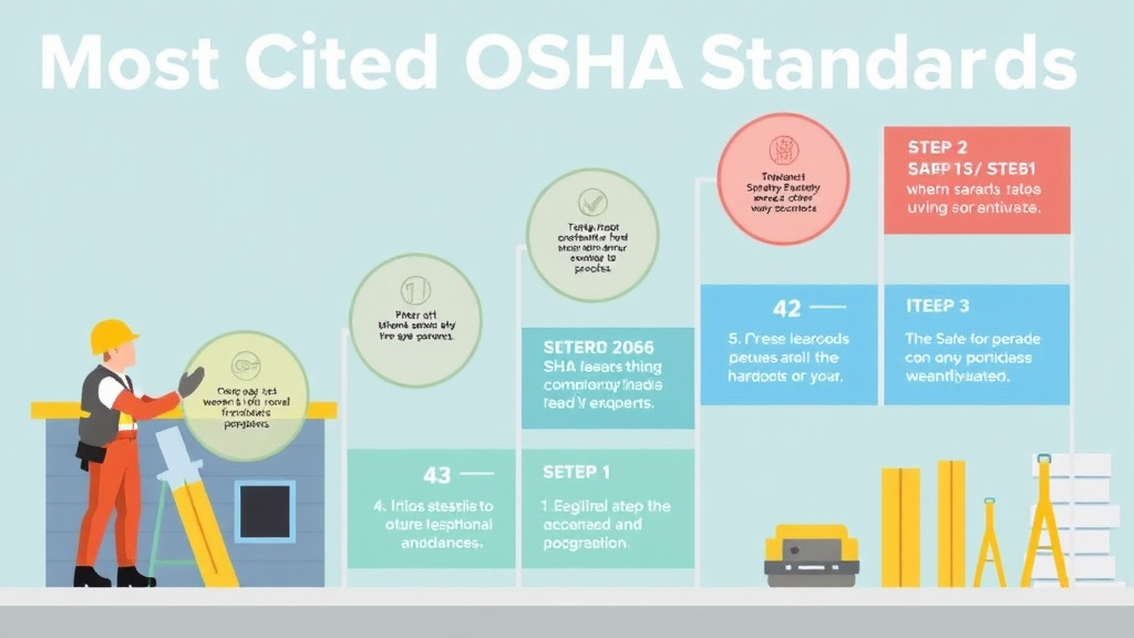 Practical workflow diagram for most Cited OSHA Standards Construction
