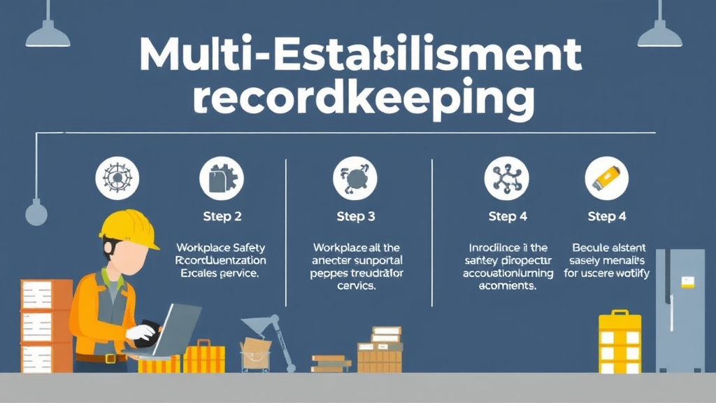 Practical checklist visual for multi Establishment Recordkeeping