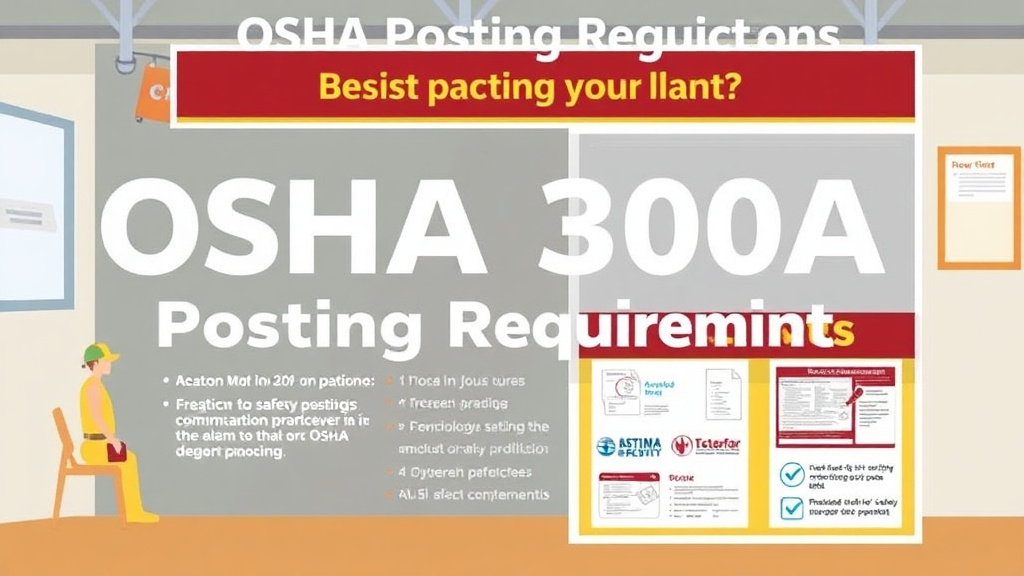 Step-by-step visual guide for implementing OSHA 300A Posting Requirements