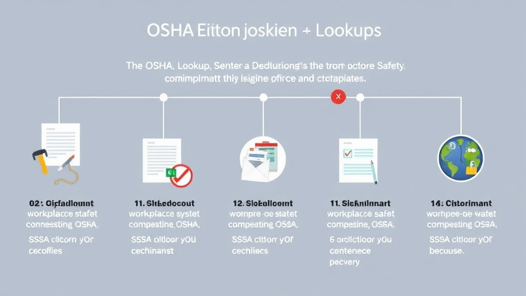 Practical checklist visual for OSHA Citation Lookup Tool Guide