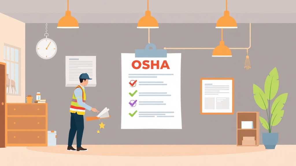 Educational graphic covering the essentials of OSHA Complaint Inspection Process