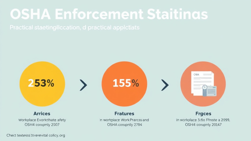 Step-by-step visual guide for implementing OSHA Enforcement Statistics Trends