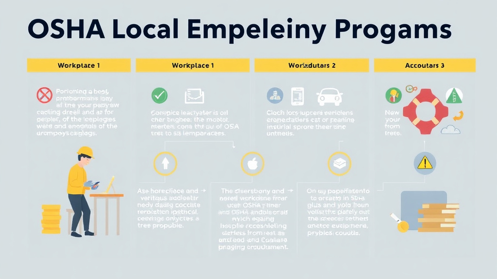Real-world application diagram for OSHA Local Emphasis Programs