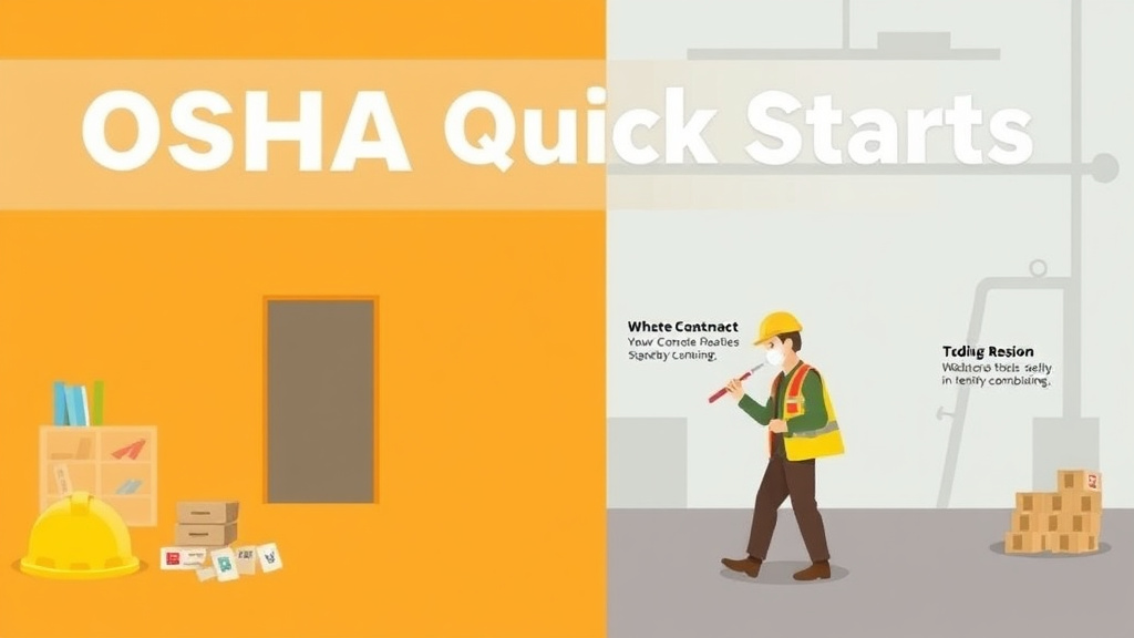 Real-world application diagram for OSHA Quick Start Guide New Contractor