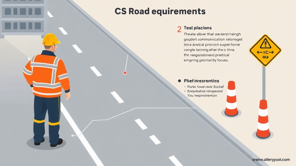 Practical checklist visual for OSHA Requirements Road Construction
