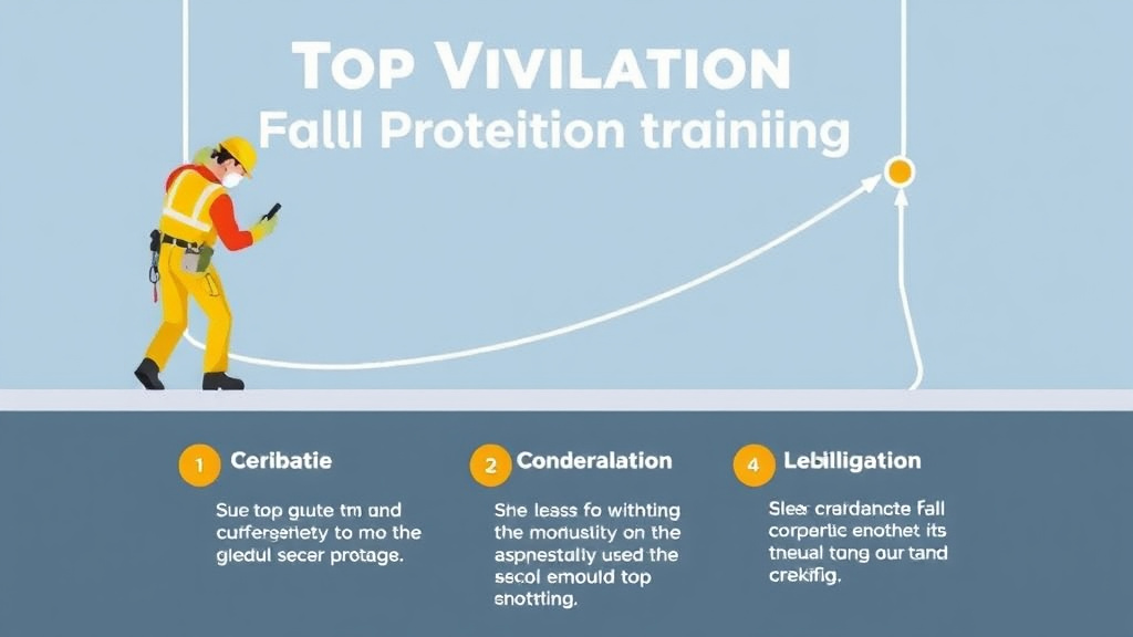 Step-by-step visual guide for implementing OSHA Top Violation Fall Protection Training