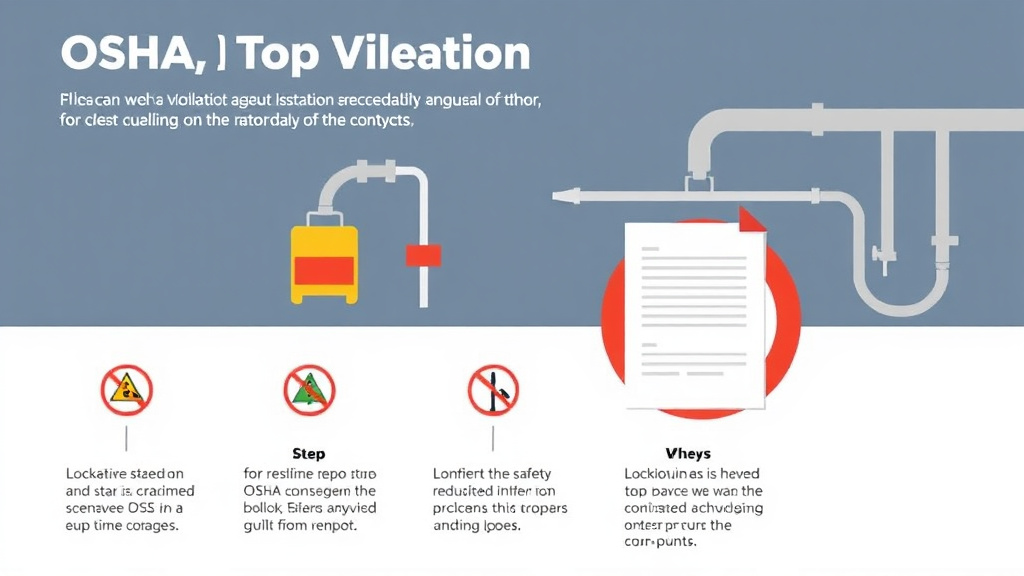 Practical checklist visual for OSHA Top Violation Lockout Tagout