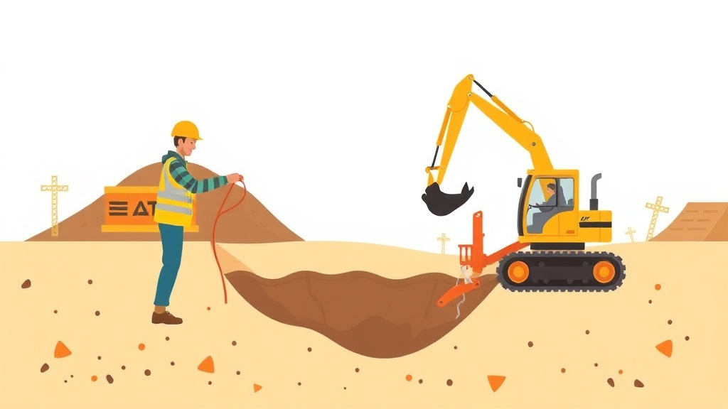 An informative visual explaining OSHA Top Violation Trenching Excavation for beginners and professionals