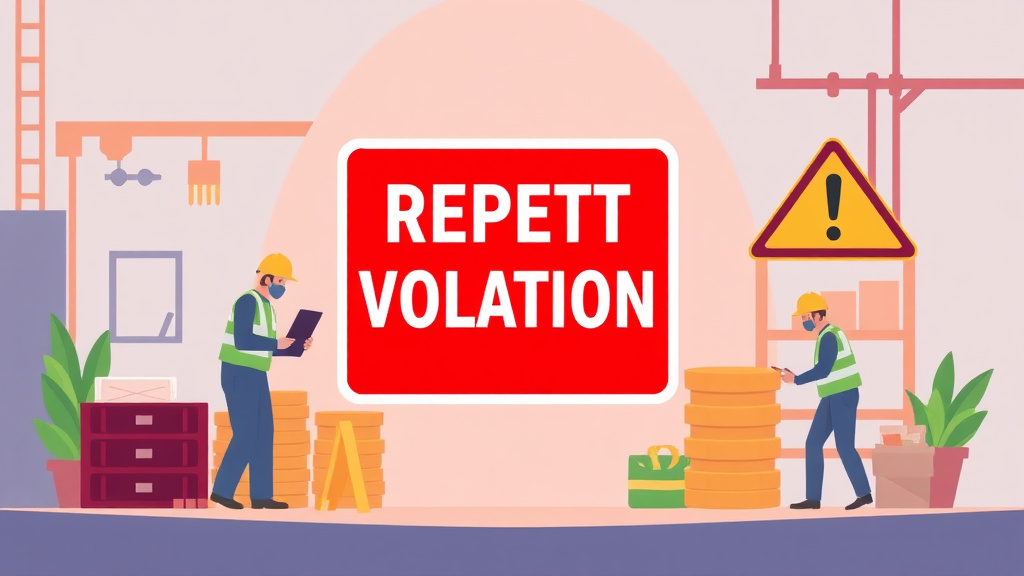 Conceptual diagram showing how repeat Violation Penalties works in practice