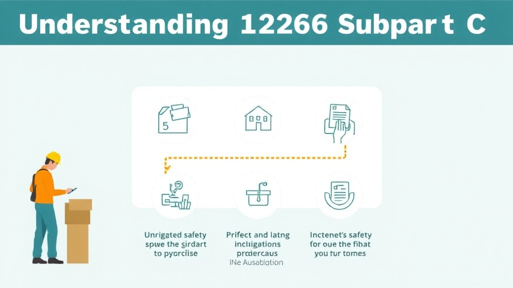 Practical workflow diagram for 1926 Subpart C General Safety