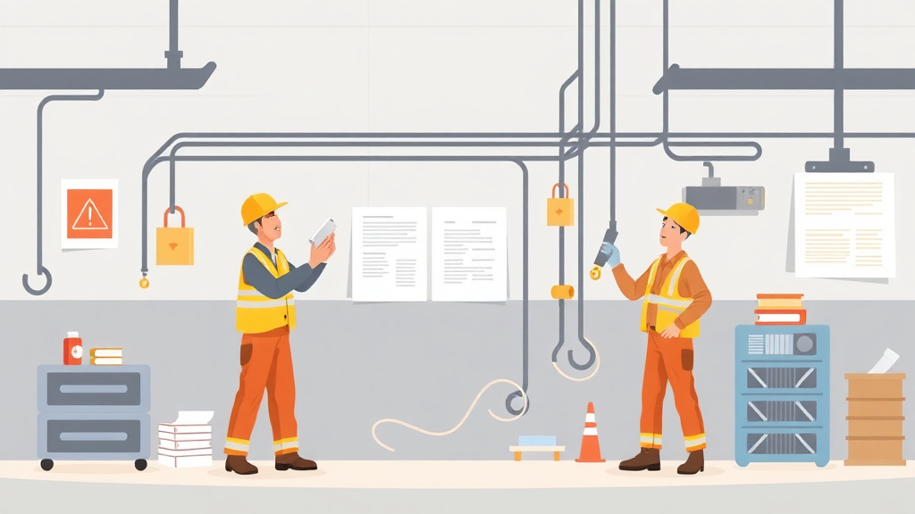 A professional illustration depicting 1926 Subpart K Electrical