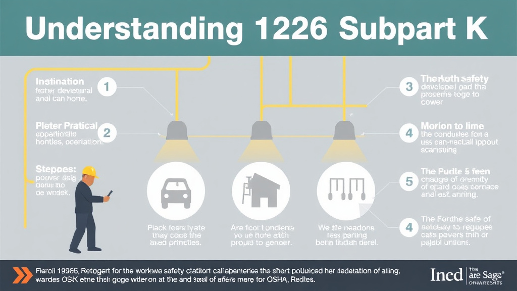 Real-world application diagram for 1926 Subpart K Electrical
