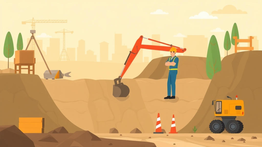 An informative visual explaining 1926 Subpart P Excavations for beginners and professionals