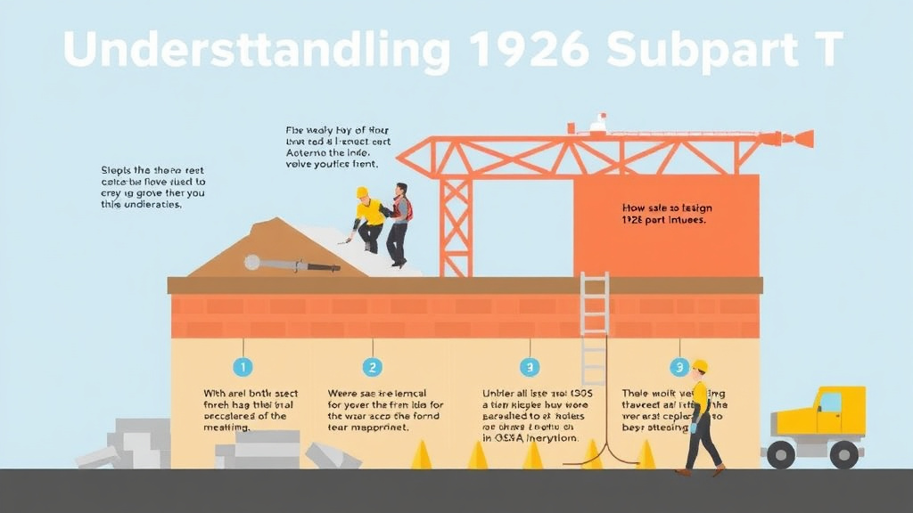 Step-by-step visual guide for implementing 1926 Subpart T Demolition