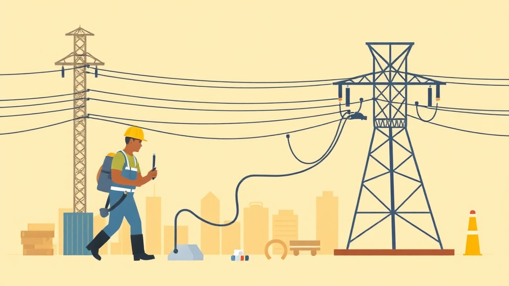 Illustration breaking down the fundamentals of 1926 Subpart V Electric Power
