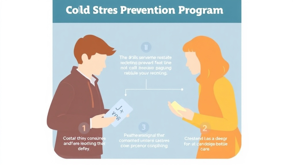 Implementation roadmap for cold Stress Prevention Program with actionable steps