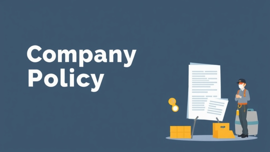 Process flow illustration for putting company Safety Policy Statement into action