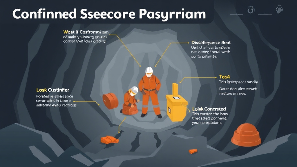 Real-world application diagram for confined Space Program Template