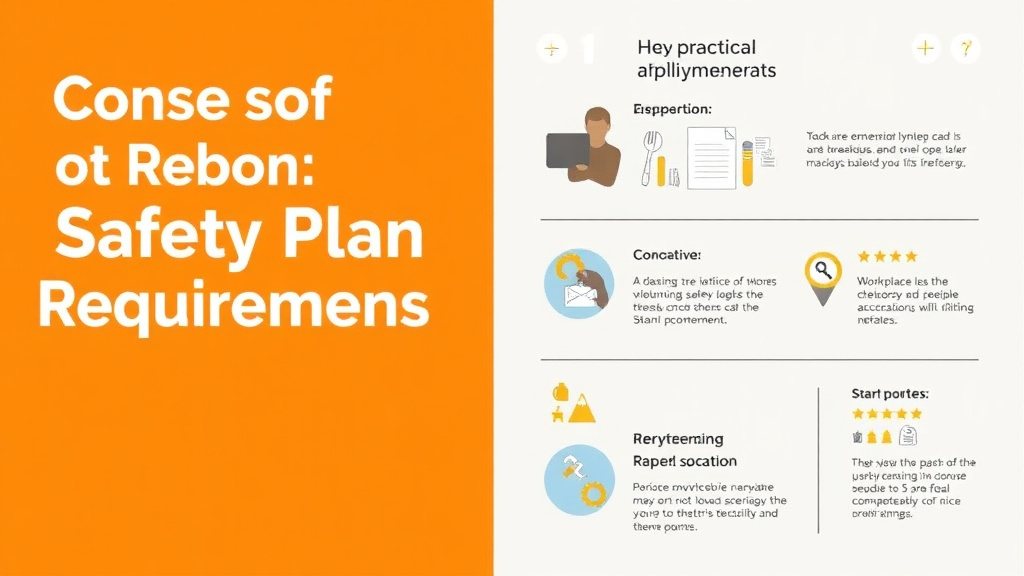 Step-by-step visual guide for implementing corps of Engineers Safety Plan Requirements