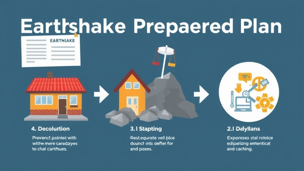 Hands-on guide visualization for earthquake Preparedness Plan
